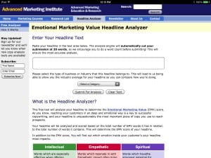 Emotional Value Image for Headline post by Sue-Ann Bubacz for writemixforbusiness.com