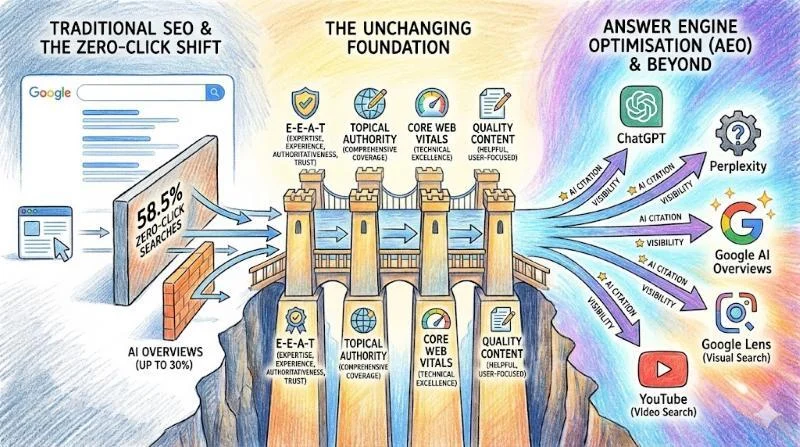 SEO Ranking Factors Visual by Whitehat, UK